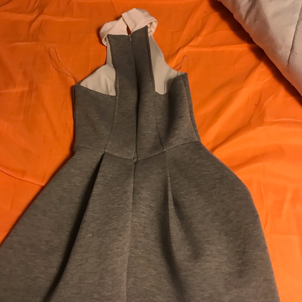 Grey dress! Worn once for graduation! - Picture 2 of 2